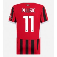 AC Milan Christian Pulisic #11 Hjemmebanetrøje Dame 2024-25 Kortærmet